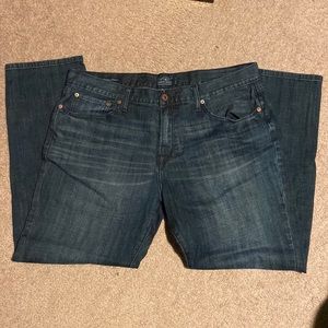 Lucky Brand Men's Straight Jeans - Dark Blue